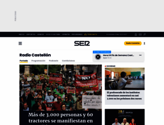 radiocastellon.com screenshot