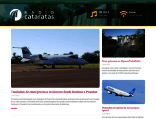 radiocataratas.com screenshot