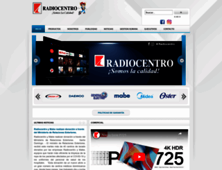 radiocentro.com.do screenshot