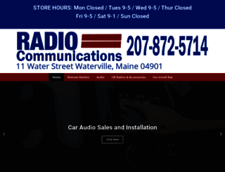 radiocommaine.com screenshot