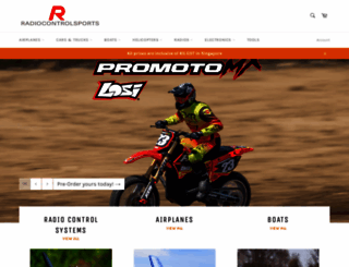 radiocontrol-sports.com screenshot