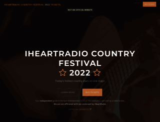 radiocountryfestival2018.com screenshot