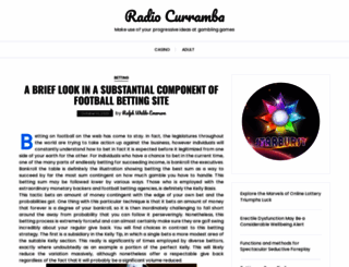 radiocurramba.com screenshot