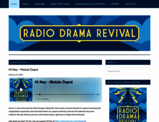 radiodramarevival.com screenshot