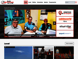 radioelcampello.es screenshot