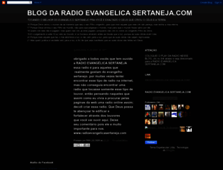 radioevangelicasertanejadobimlelder.blogspot.com.br screenshot