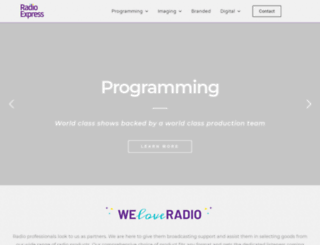 radioexpress.com screenshot