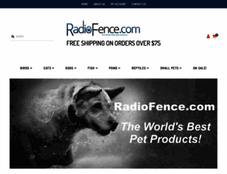 radiofence.com screenshot