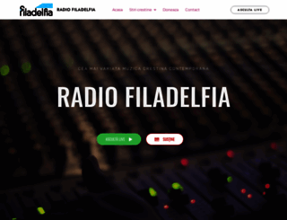 radiofiladelfia.ro screenshot