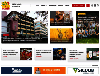 radiofmz.com.br screenshot