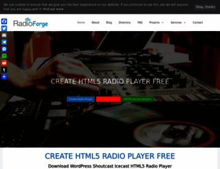 radioforge.com screenshot