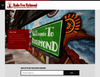 radiofreerichmond.com screenshot
