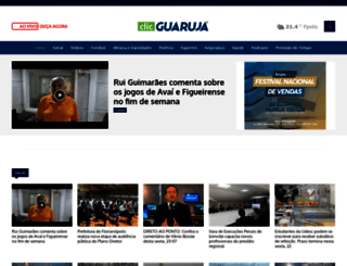 radioguaruja.com.br screenshot