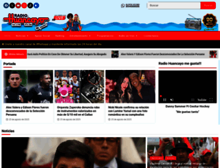 radiohuancayo.com.pe screenshot