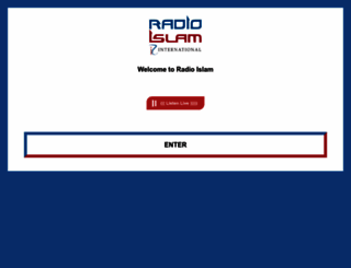 radioislam.org.za screenshot