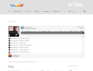 radiojinglesvip.com screenshot