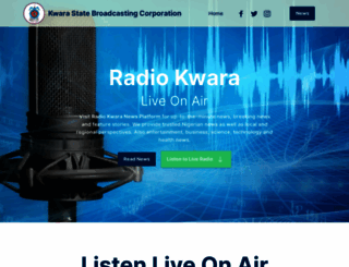 radiokwara.com screenshot