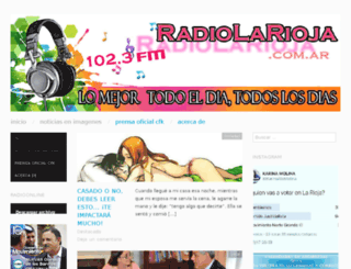 radiolarioja.wordpress.com screenshot