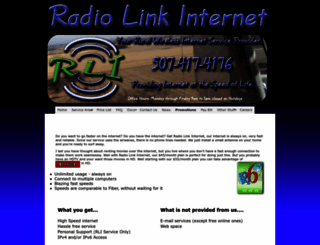 radiolinkinternet.com screenshot