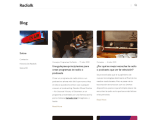 radiolk.com.ar screenshot