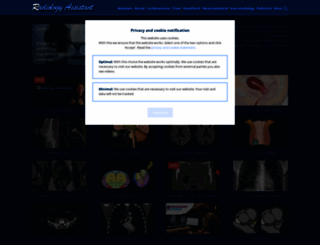 radiologyassistant.nl screenshot
