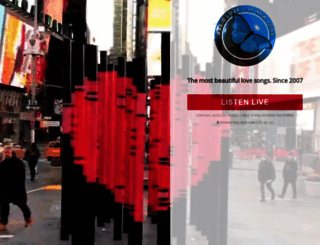 radiolovelive.com screenshot