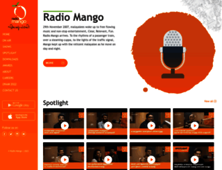 radiomango.fm screenshot