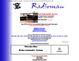 radiomanrepair.com screenshot