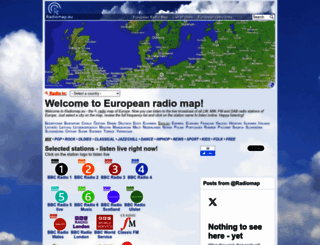 radiomap.eu screenshot