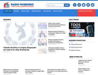 radiomuqdisho.net screenshot