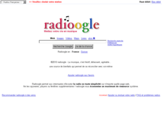 radioogle.com screenshot