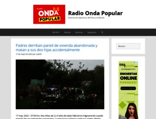 radioondapopular.com screenshot