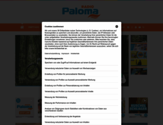 radiopaloma.de screenshot