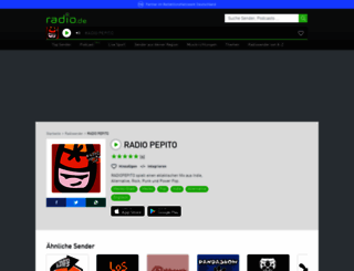 radiopepito.radio.de screenshot