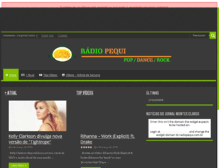 radiopequi.com screenshot