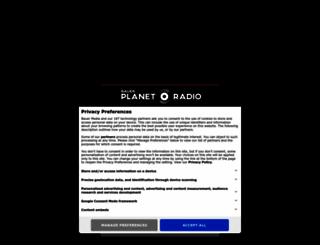 radioplayer.manchestersmagic.co.uk screenshot