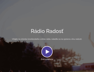 radioradost.com screenshot