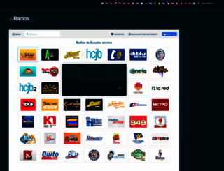 radios.com.ec screenshot