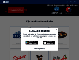 radiosatelite.hn screenshot