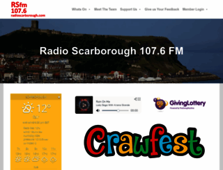 radioscarborough.com screenshot
