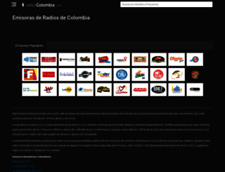 radioscolombia.com screenshot