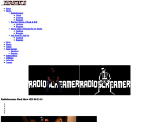radioscreamer.com screenshot