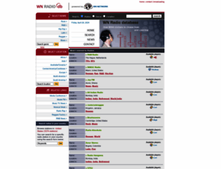 radiosdb.com screenshot