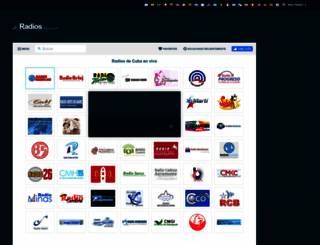 radiosdecuba.com screenshot
