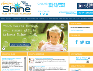 radioshine.org screenshot