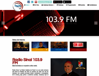radiosinai.org screenshot