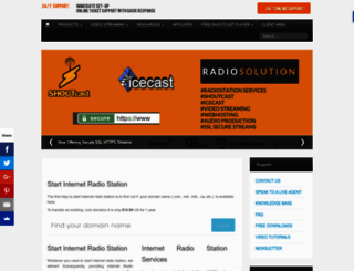 radiosolution.info screenshot