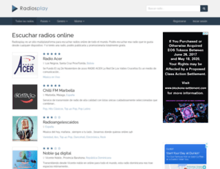 radiosplay.com screenshot