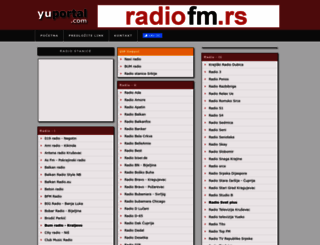 radiostanice.yuportal.com screenshot