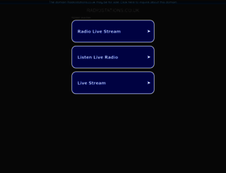 radiostations.co.uk screenshot